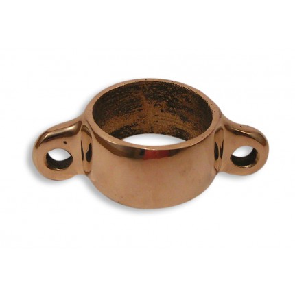 Frette de mat 2 yeux en bronze pour bateau