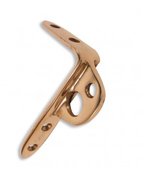 Ferrure d'étrave pour dinghy en bronze