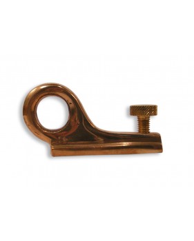 COULISSEAU  DE PONT + BUTEE POUR RAIL EN CREUX 26 MM BRONZE