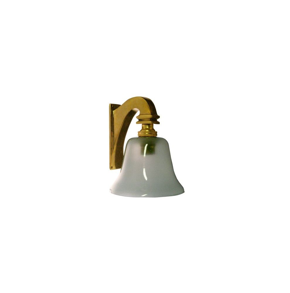 LAMPE TULIPE LAITON SANS INTERRUPTEUR