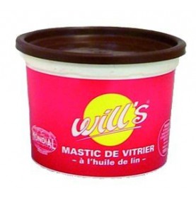 Mastic de vitrier à l'huile de lin pure