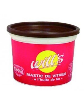 Mastic de vitrier à l'huile de lin pure