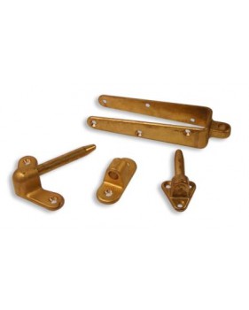 Set of Rudder Hanger (4 pieces) in Bronze