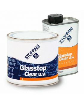 VERNIS STOPPANI GLASSOP CLEAR UV BI COMPOSANT 0.75L