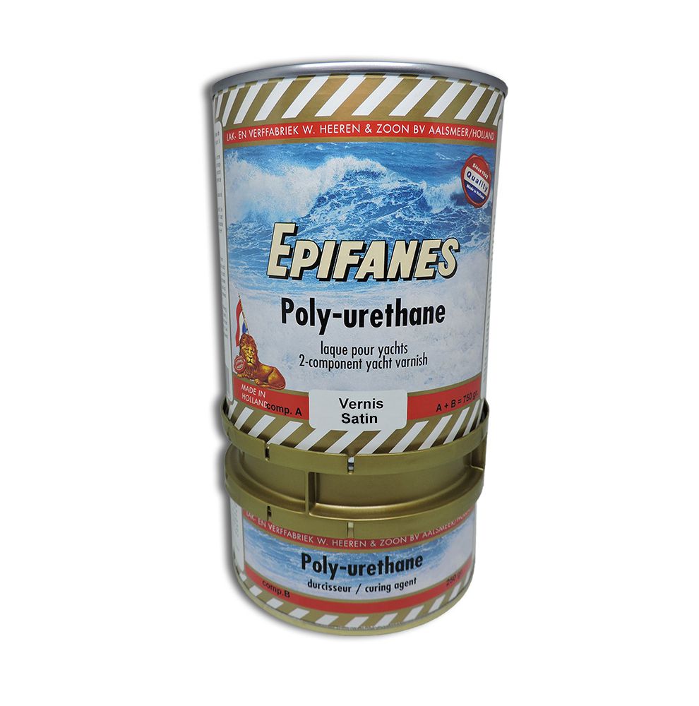 Laque Epifanes polyuréthane satiné bicomposant 0.75L