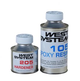 Pack résine epoxy prise rapide WEST SYSTEM 105/205