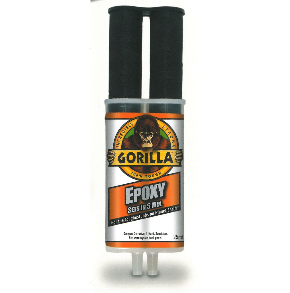 Seringue Epoxy Gorilla à prise rapide 25 ml