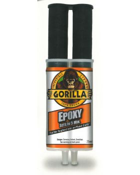 Seringue Epoxy Gorilla à prise rapide 25 ml