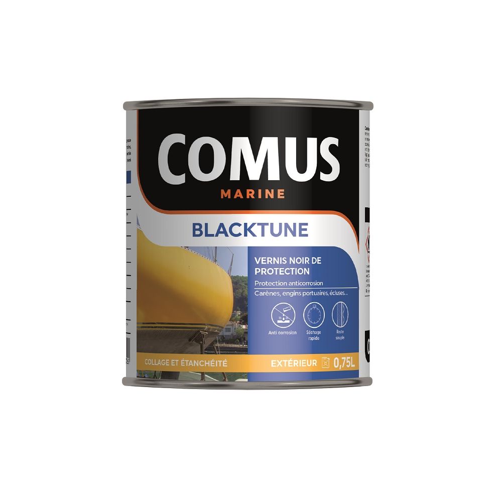 Blackthune vernis liquide anticorrosion bois, métaux, béton