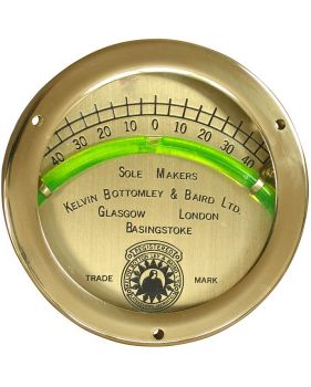 Bubble clinometer in brass