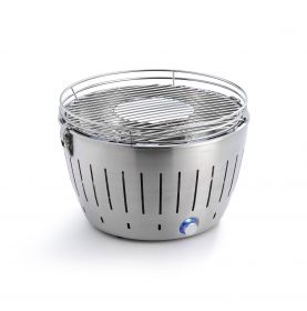 Barbecue nomade en inox pour 4/6 personnes