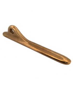 Brass bowsprit plate