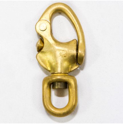 Swivel-shackle in manganese bronze