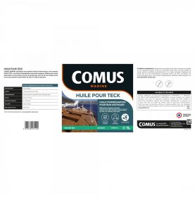 Comus solvent teak oil in 1L or 5L