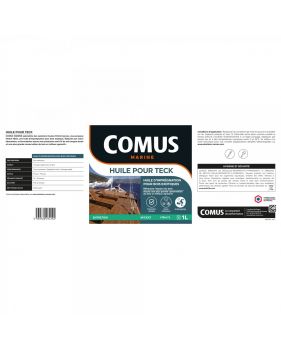 Comus solvent teak oil in 1L or 5L