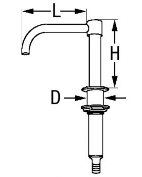 TAP LAVELLO IN OTTONE