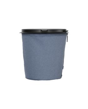 Poubelle pour bateau souple 5L couleur bleue