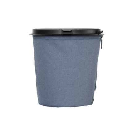 Poubelle pour bateau souple 5L couleur bleue